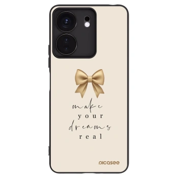 Picasee silikónový čierny obal pre Xiaomi Redmi 13C 4G - Golden Dream