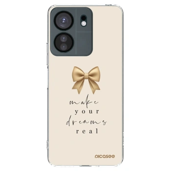 Picasee silikónový prehľadný obal pre Xiaomi Redmi 13C 4G - Golden Dream
