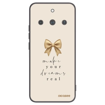 Picasee silikónový čierny obal pre Realme 11 Pro+ - Golden Dream
