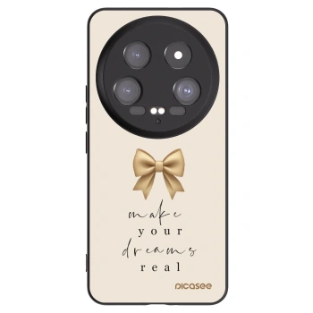 Picasee silikónový čierny obal pre Xiaomi 14 Ultra - Golden Dream