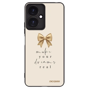 Picasee silikónový čierny obal pre Xiaomi Redmi 13C 5G - Golden Dream
