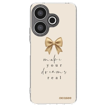 Picasee silikónový prehľadný obal pre Xiaomi Redmi 13 4G - Golden Dream