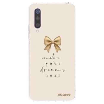 Picasee silikónový prehľadný obal pre Xiaomi Mi 9 - Golden Dream