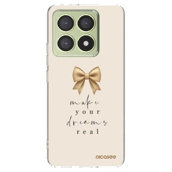Picasee silikónový prehľadný obal pre Xiaomi 14T - Golden Dream
