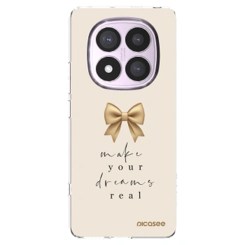 Picasee silikónový prehľadný obal pre Xiaomi Redmi Note 14 Pro 5G - Golden Dream
