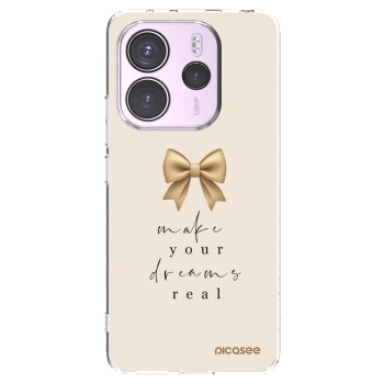 Picasee silikónový prehľadný obal pre Xiaomi Redmi Note 14 4G - Golden Dream