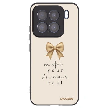 Picasee silikónový čierny obal pre Xiaomi 15 - Golden Dream