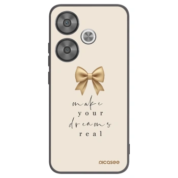 Picasee silikónový čierny obal pre Xiaomi Poco F6 - Golden Dream