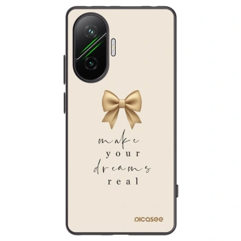 Picasee silikónový čierny obal pre Xiaomi Poco F7 Pro 5G - Golden Dream