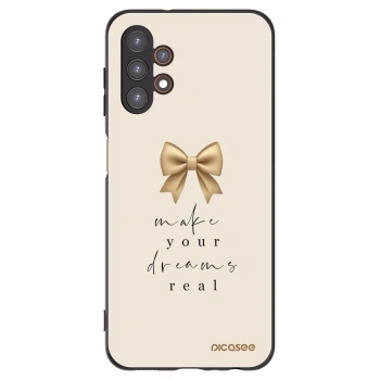Picasee silikónový čierny obal pre Samsung Galaxy A13 5G - Golden Dream
