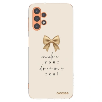 Picasee silikónový prehľadný obal pre Samsung Galaxy A13 5G - Golden Dream