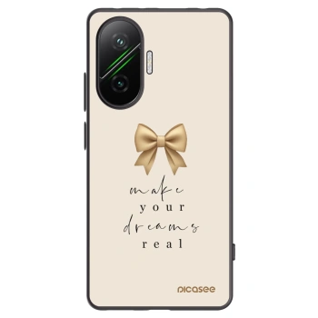 Picasee silikónový čierny obal pre Xiaomi Poco F7 5G - Golden Dream