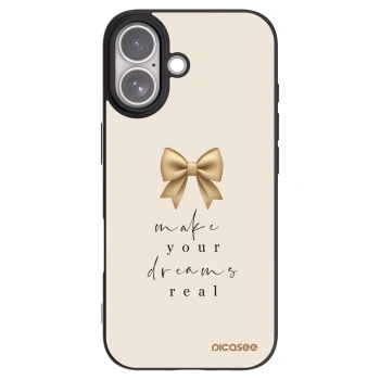 Picasee silikónový čierny obal pre Apple iPhone 17 - Golden Dream