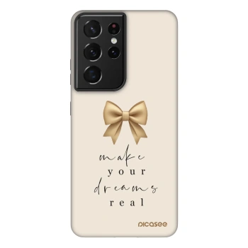 Obal pre Samsung Galaxy S21 Ultra 5G G998B - Golden Dream