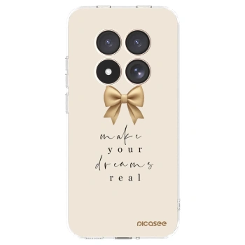 Picasee silikónový prehľadný obal pre Xiaomi Redmi Note 15 Pro 4G - Golden Dream