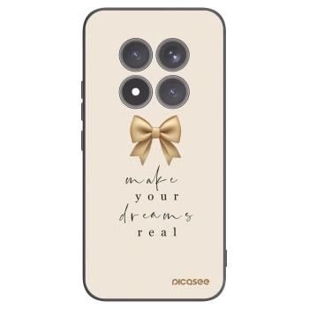 Picasee silikónový čierny obal pre Xiaomi Redmi Note 15 Pro+ - Golden Dream