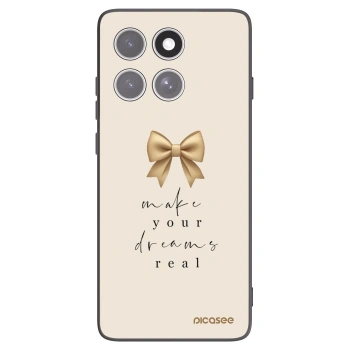 Picasee silikónový čierny obal pre Motorola Edge 60 Fusion - Golden Dream