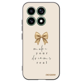 Picasee silikónový čierny obal pre Xiaomi 17 - Golden Dream