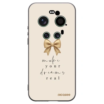 Picasee silikónový čierny obal pre Xiaomi 17 Ultra - Golden Dream