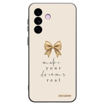 Picasee silikónový čierny obal pre Samsung Galaxy A57 5G - Golden Dream