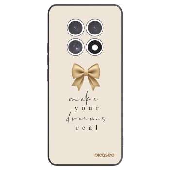 Picasee silikónový čierny obal pre Xiaomi Redmi Note 15 5G - Golden Dream