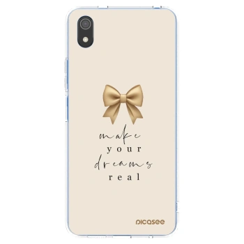 Picasee silikónový prehľadný obal pre Xiaomi Redmi 7A - Golden Dream