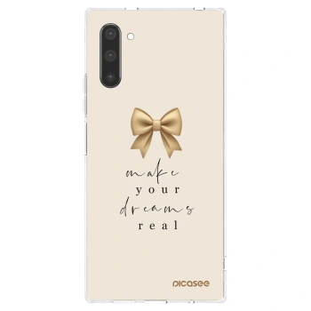 Picasee silikónový prehľadný obal pre Samsung Galaxy Note 10 N970F - Golden Dream