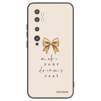Picasee silikónový čierny obal pre Xiaomi Mi Note 10 (Pro) - Golden Dream