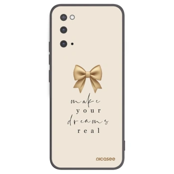 Picasee silikónový čierny obal pre Samsung Galaxy S20 G980F - Golden Dream