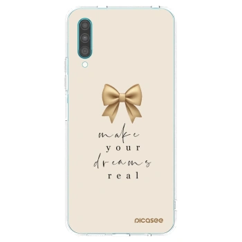 Picasee silikónový prehľadný obal pre Samsung Galaxy A30s A307F - Golden Dream