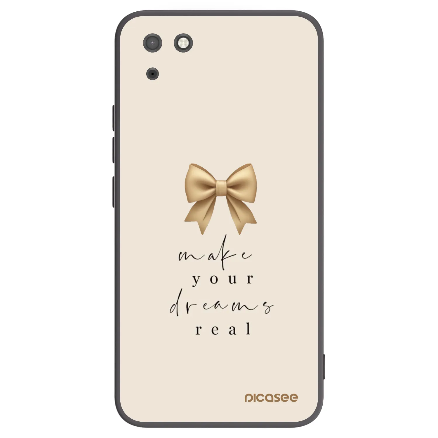 Picasee silikónový čierny obal pre Huawei Y5P - Golden Dream