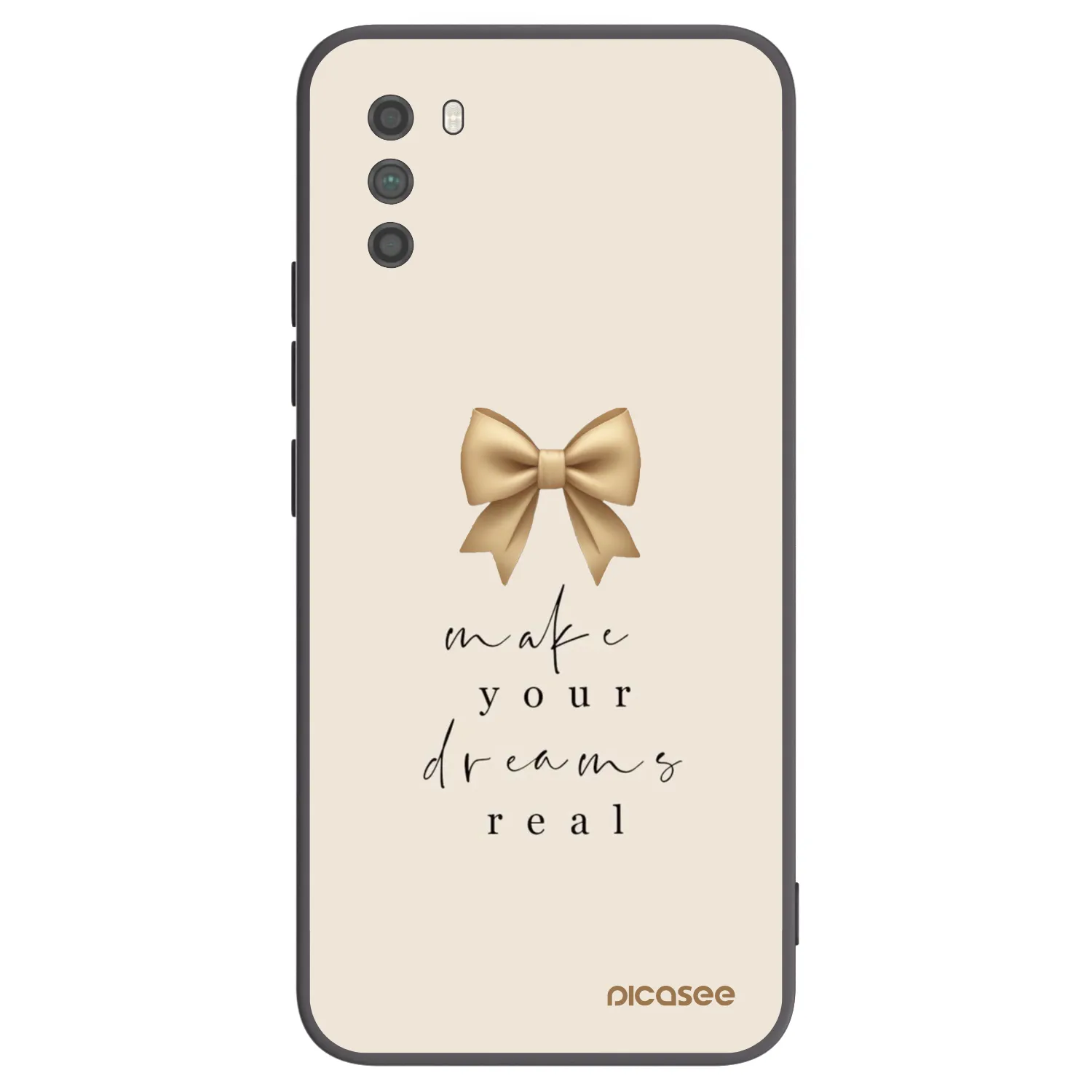 Picasee silikónový čierny obal pre Xiaomi Poco M3 - Golden Dream