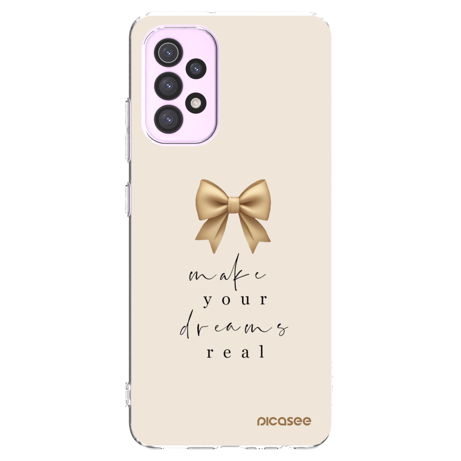 Picasee silikónový prehľadný obal pre Samsung Galaxy A32 5G A326B - Golden Dream