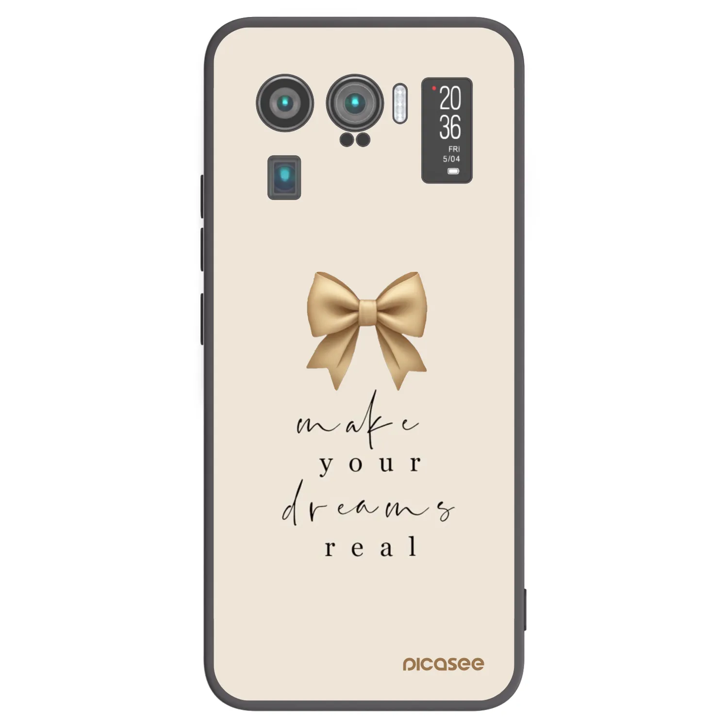 Picasee silikónový čierny obal pre Xiaomi Mi 11 Ultra - Golden Dream