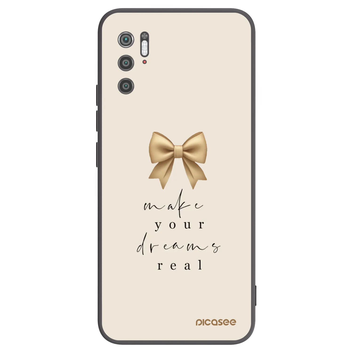 Picasee silikónový čierny obal pre Xiaomi Poco M3 Pro 5G - Golden Dream