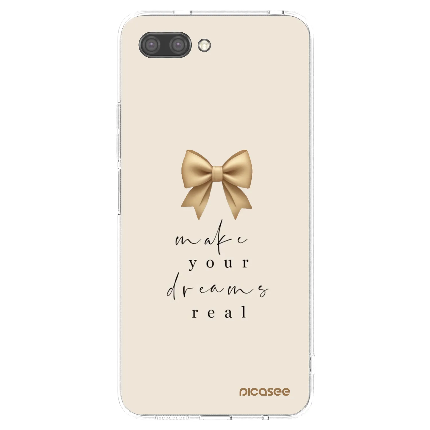 Picasee silikónový prehľadný obal pre Honor 10 - Golden Dream