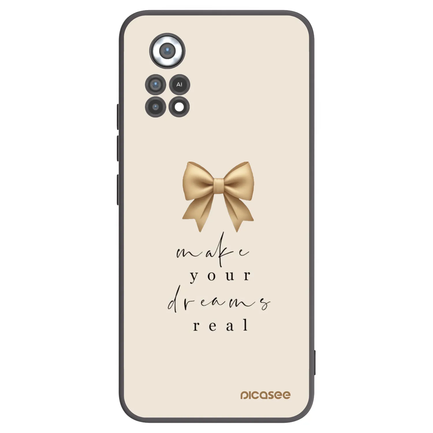 Picasee silikónový čierny obal pre Xiaomi Poco X4 Pro 5G - Golden Dream