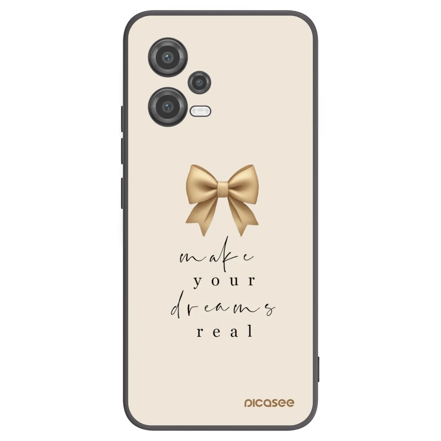 Picasee silikónový čierny obal pre Xiaomi Poco X5 - Golden Dream