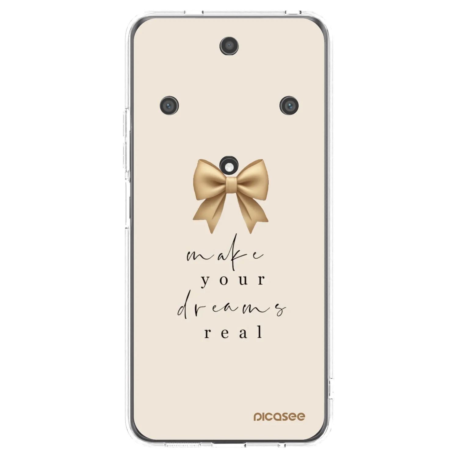 Picasee silikónový prehľadný obal pre Honor Magic5 Lite 5G - Golden Dream