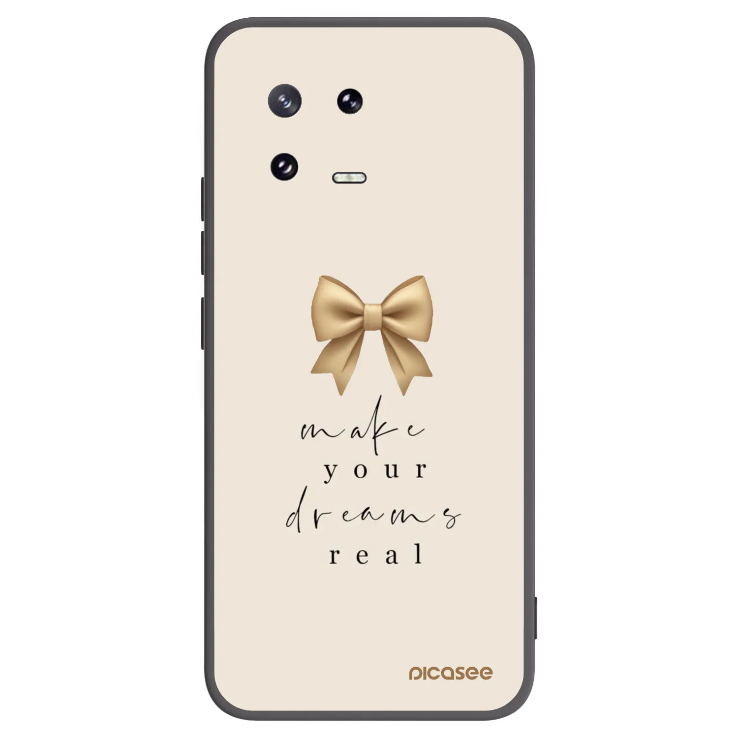 Silikónový čierny obal pre Xiaomi 13 Pro - Golden Dream