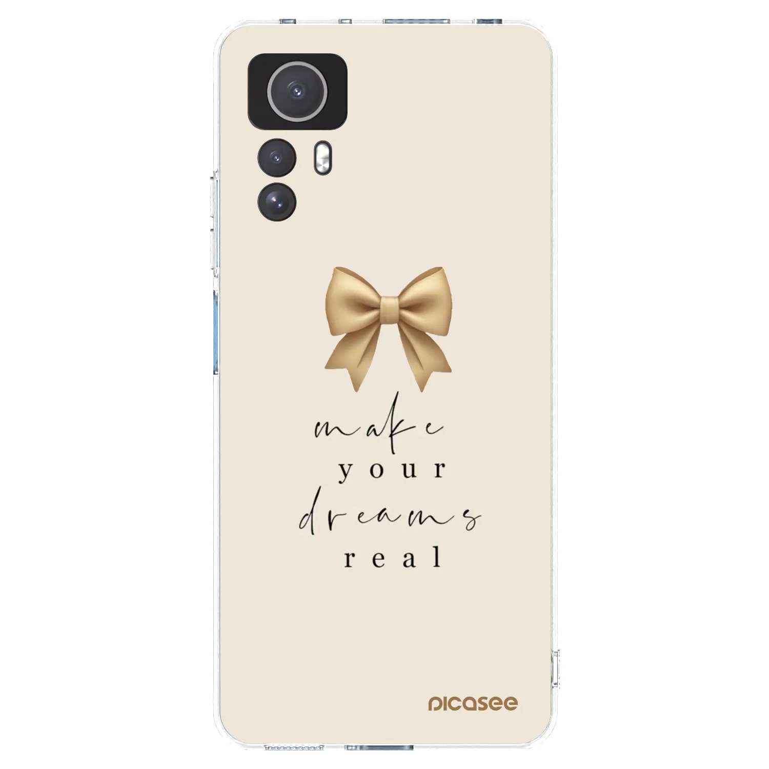 Picasee silikónový prehľadný obal pre Xiaomi Redmi Note 12S - Golden Dream