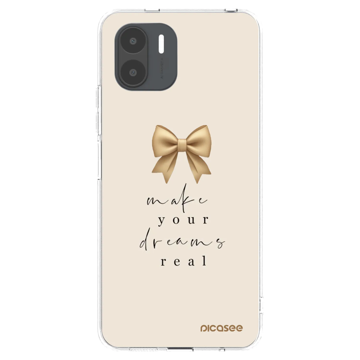 Picasee silikónový prehľadný obal pre Xiaomi Redmi A2 - Golden Dream