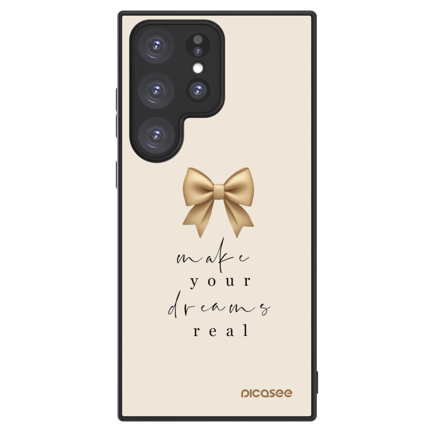 Picasee ULTIMATE CASE PowerShare pro Samsung Galaxy S23 Ultra 5G - Golden Dream