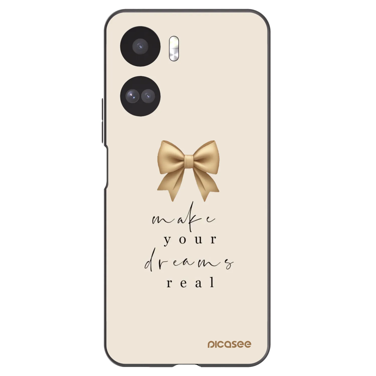 Picasee silikónový čierny obal pre Honor 90 Lite 5G - Golden Dream