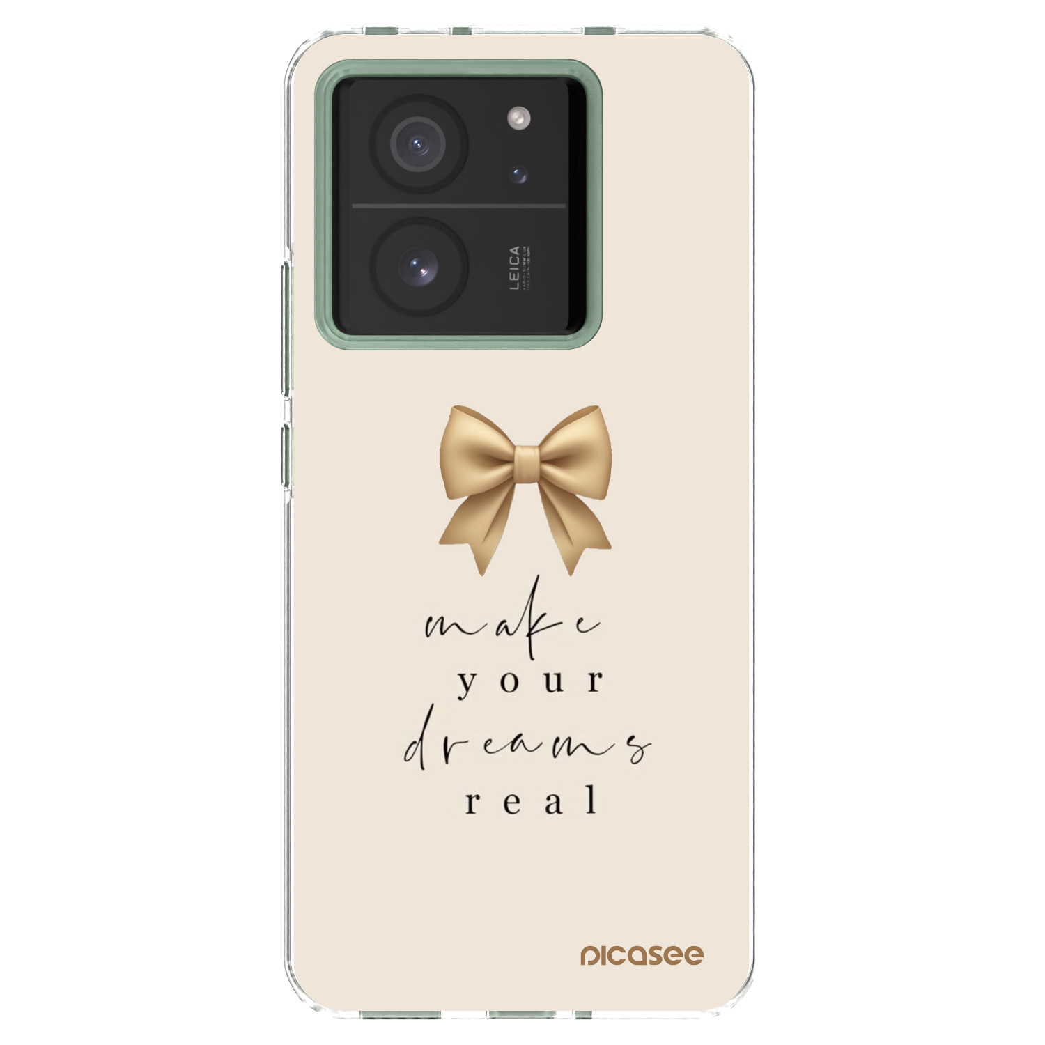 Picasee silikónový prehľadný obal pre Xiaomi 13T - Golden Dream