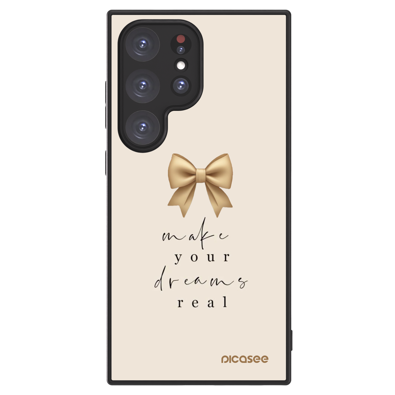 Picasee ULTIMATE CASE PowerShare pro Samsung Galaxy S24 Ultra S928B 5G - Golden Dream