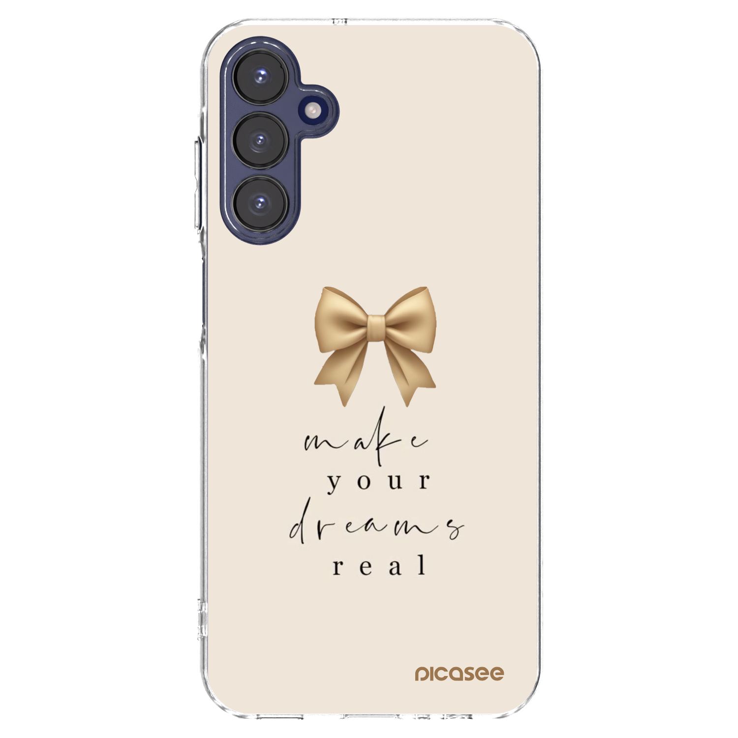 Picasee silikónový prehľadný obal pre Samsung Galaxy A15 A155F 4G - Golden Dream