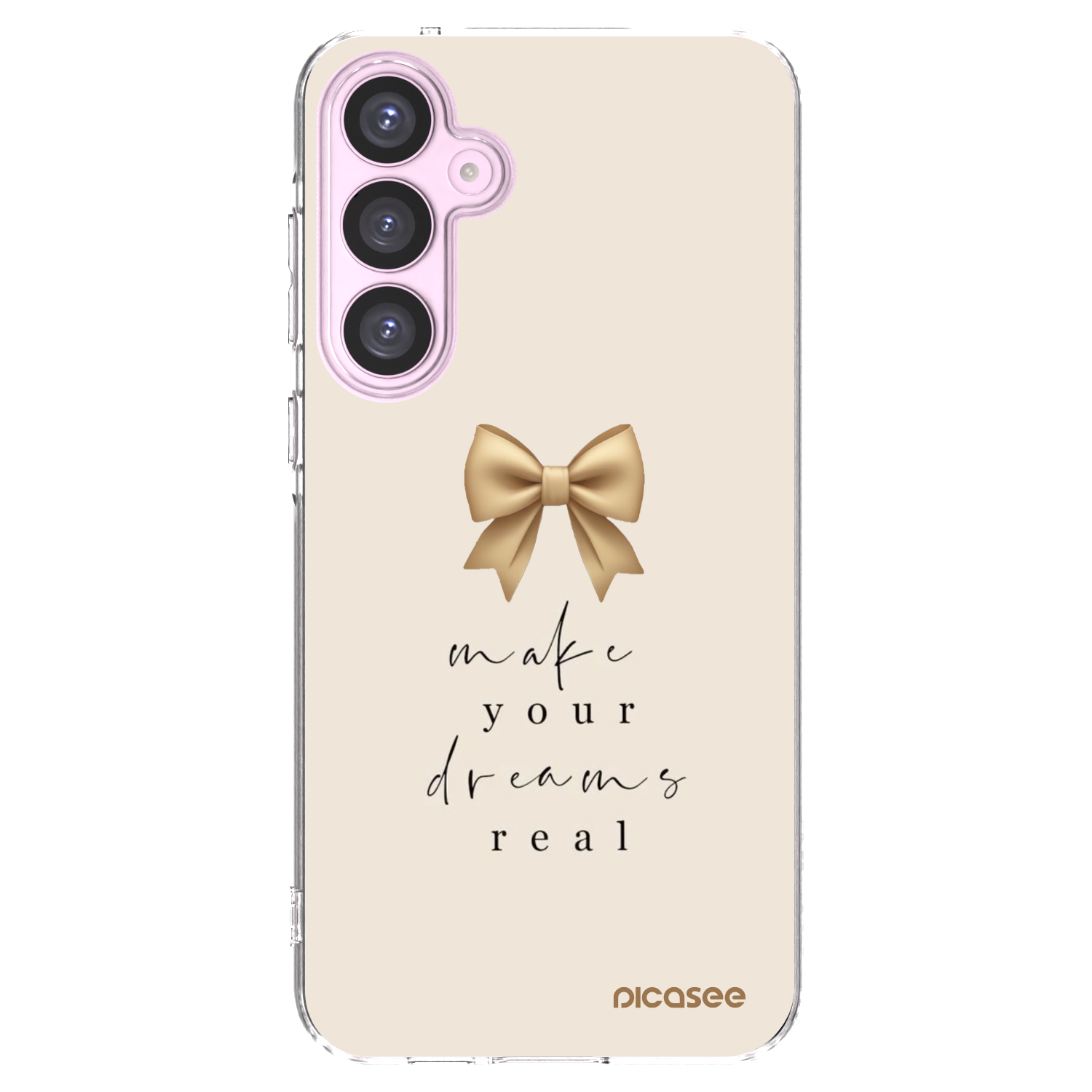 Picasee silikónový prehľadný obal pre Samsung Galaxy A55 5G A556B - Golden Dream