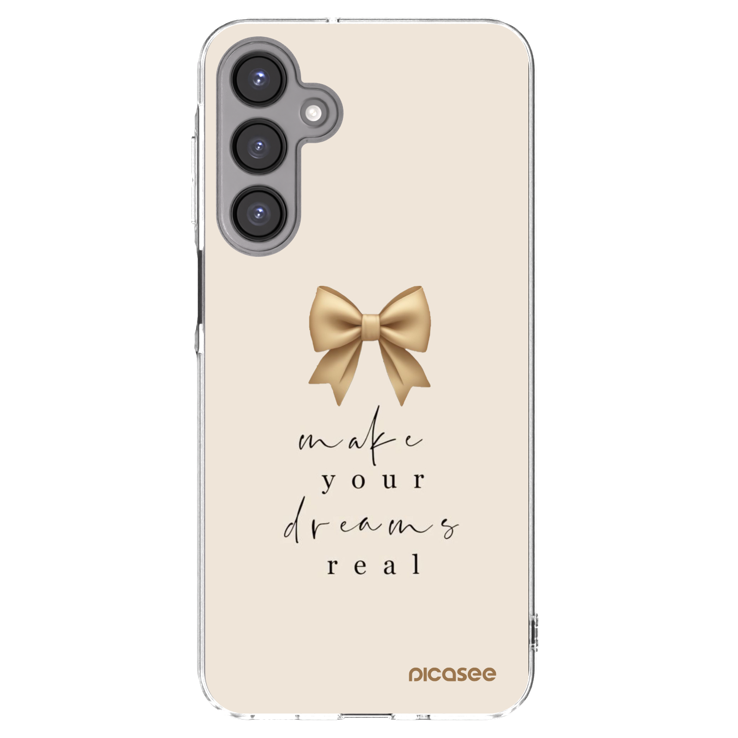 Picasee silikónový prehľadný obal pre Samsung Galaxy A16 5G - Golden Dream