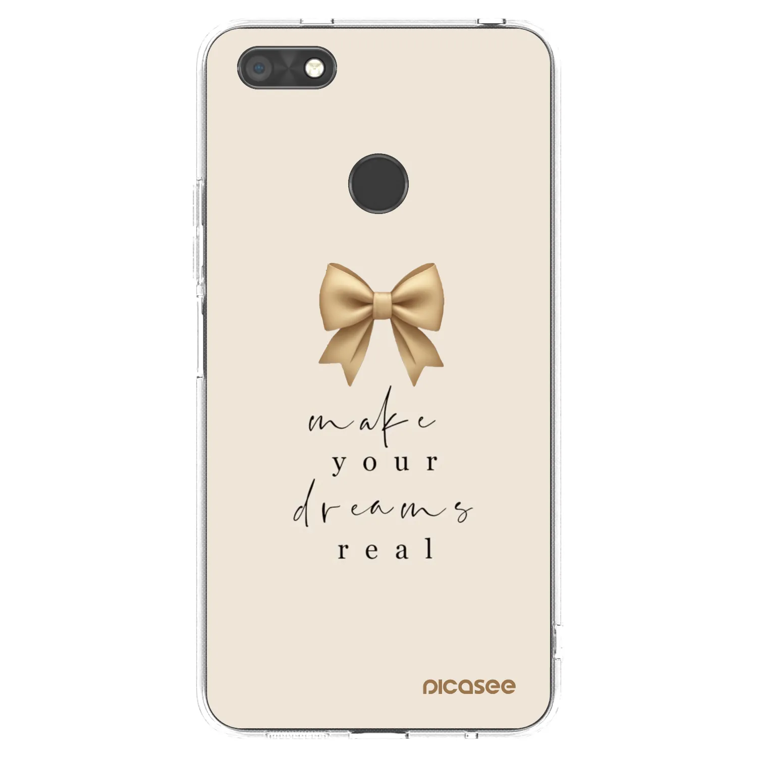 Picasee silikónový prehľadný obal pre Huawei P9 Lite Mini - Golden Dream